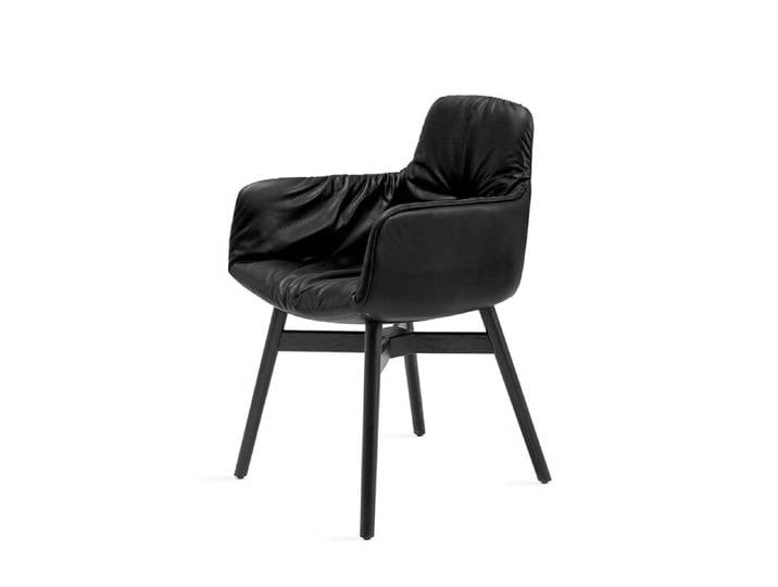 Küchenstuhl Leya Freifrau braun, Designer Hoffmann Kahleyss Design, 58x86x59 cm