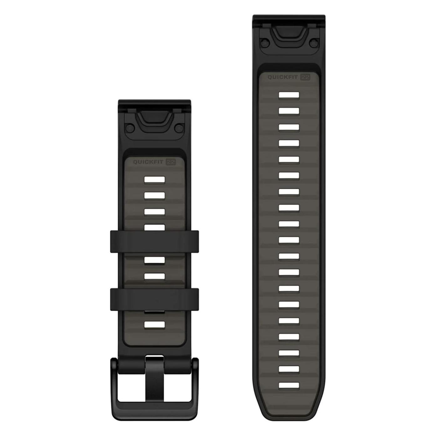 Garmin Ersatzarmband QuickFit 22mm (22 mm, Silicone, Silikon) (010-13392-00)