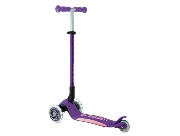 Globber step Primo Foldable Plus Lights Purple