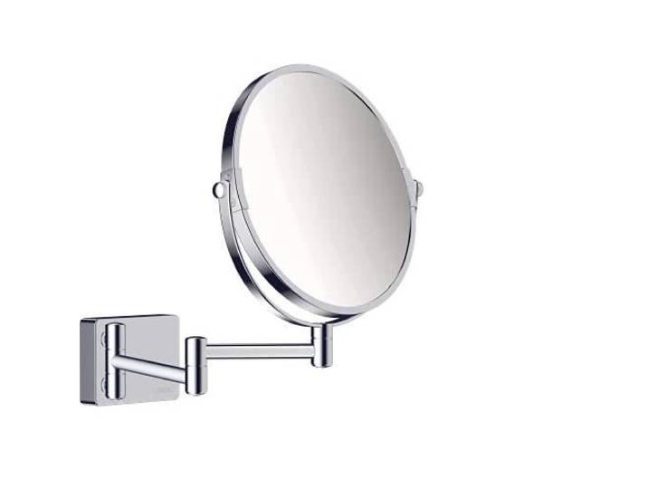 HANSGROHE AddStoris Miroir de rasage chromé brillant 1x/3x mural avec éclairage LED