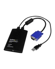 StarTech.com USB 2.0 KVM Konsole Mobiler Laptop Crash Cart Adapter mit Datenübertragung und Videoaufnahme KVM-Switch 1 x ports 1 lokaler Benutzer Desktopd (NOTECONS02)