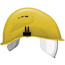 Schubiger, Kopfschutz, Voss Schutzhelm VisorLight schwefelgelb PE EN 397 10 Helme im Krt. (51 - 64 cm)