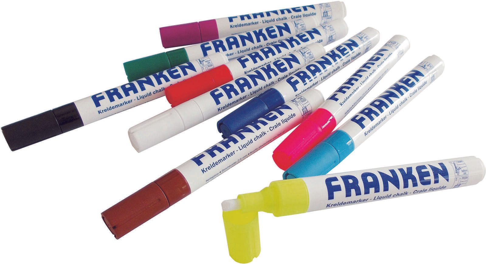 FRANKEN Kreidemarker 2.0 - 6.0 mm Mehrfarbig ZKM96