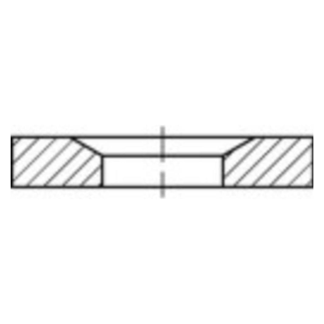 Toolcraft Kegelpfannen Stahl 10 St. TO-9979092 (10 Stk.) (TO-9979092)