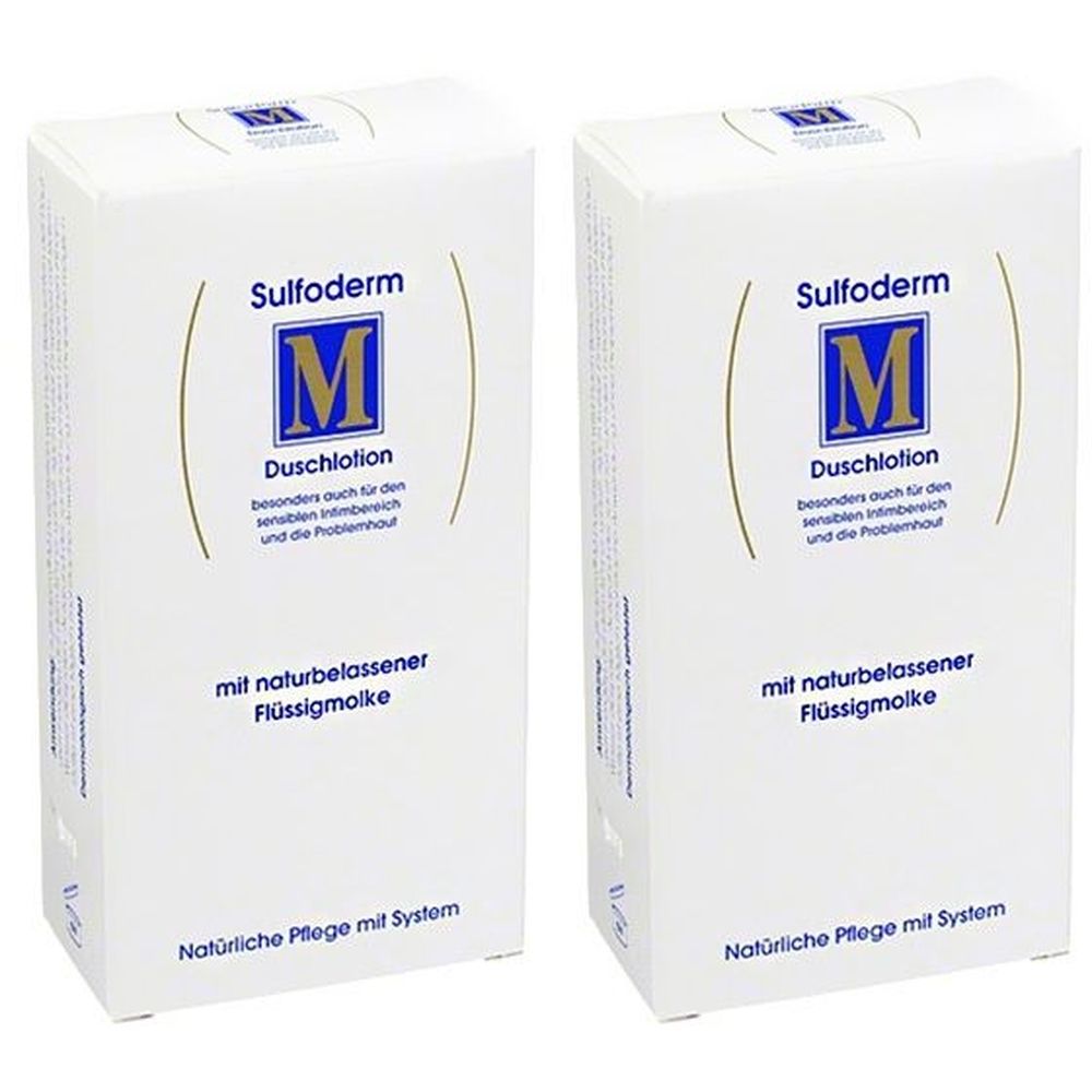 Sulfoderm M Duschlotion 2x 2x200 ml Lotion