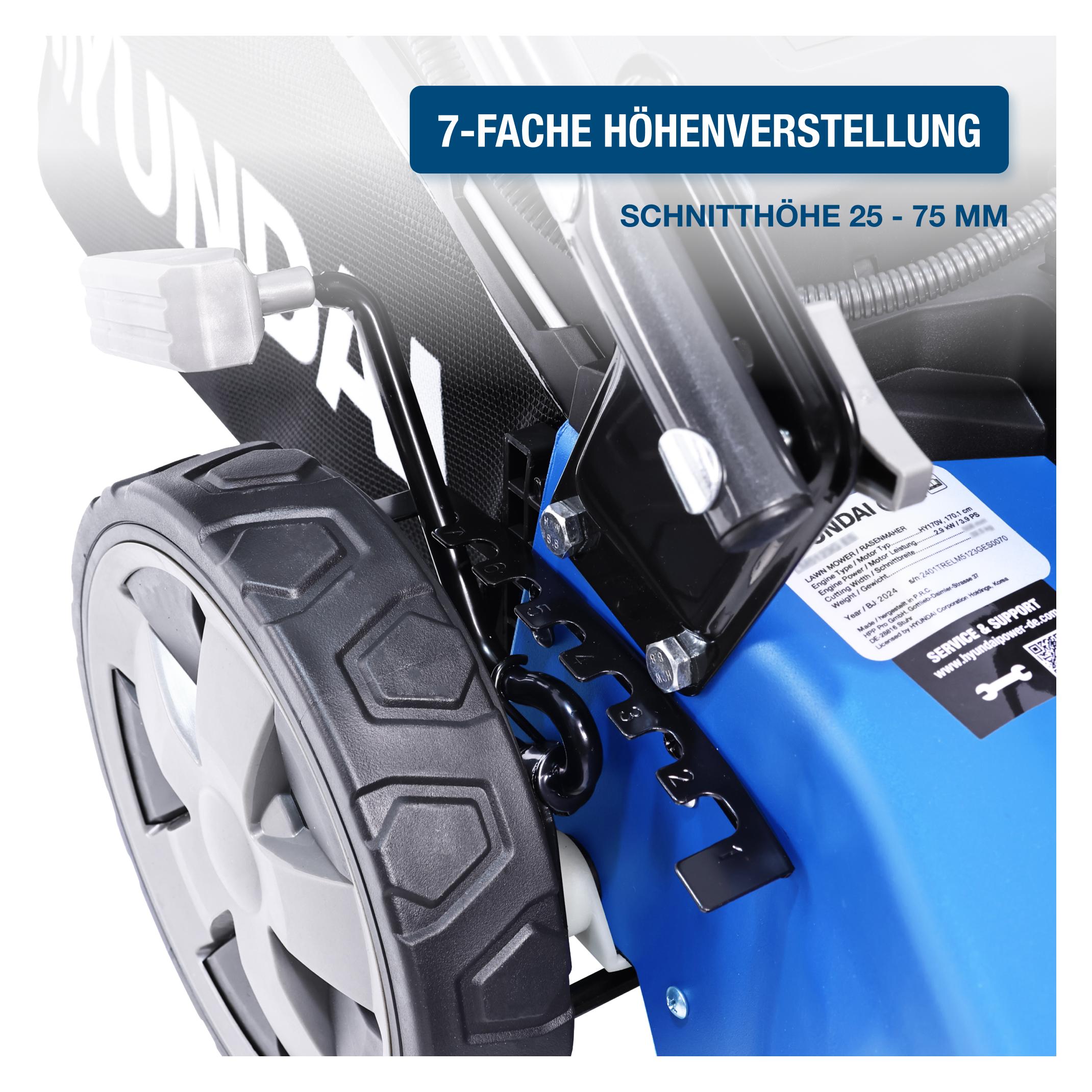 Hyundai Benzin-Rasenmäher LM4623G ES (Benzinbetrieb) (LM4623G ES)