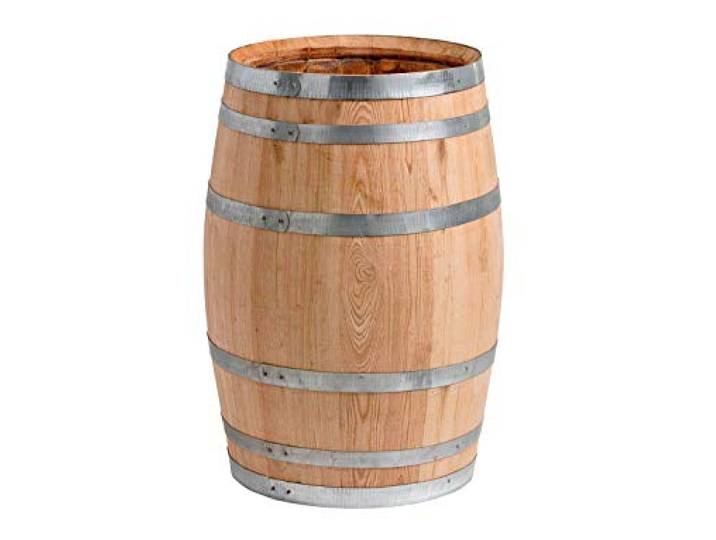 100 Liter Holzfass, neues Fass, Weinfass aus Kastanienholz (Fass unbehandelt geöffnet)