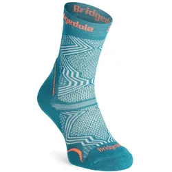 Bridgedale, Damen, Sportsocken, Hike UL T2 Coolmax Performance (35 - 37), Türkis