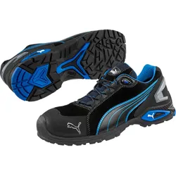 Puma Safety Sicherheitsschuhe Rio low schwarz - Aluminiumkappe - S3L - Größe 45