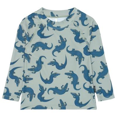 Mikk-Line - Kid's Swim Shirt UV AOP 1039 - Lycra Gr 98/104 grau