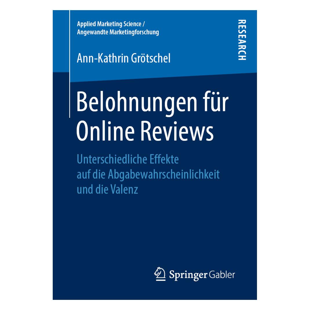Springer Belohnungen für Online Reviews (Deutsch, Softcover, Ann-Kathrin Grötschel) (35151357)