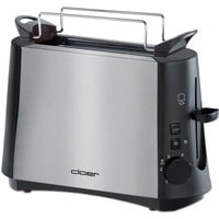 Single-Toaster 3890 edelstahl, 600 Watt, für 1 Scheibe Toast