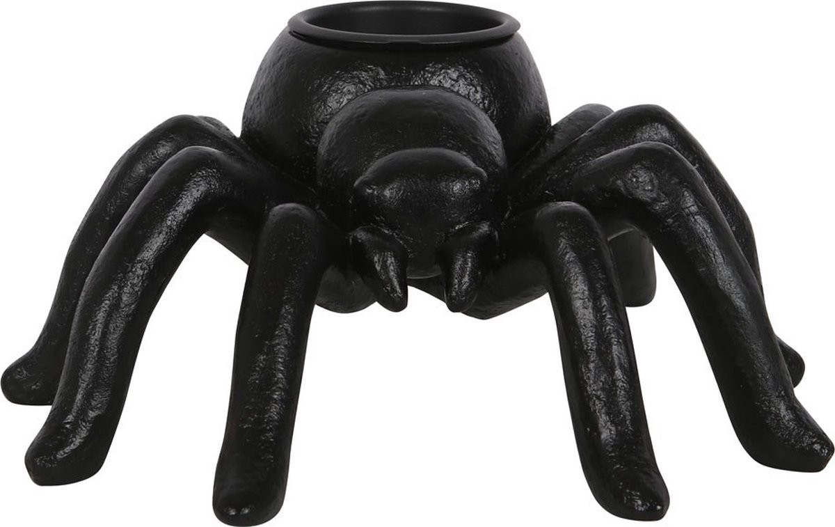 Something Different Spider Theelichthouder - Zwart