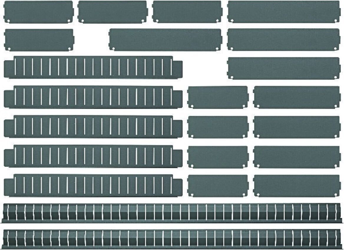 Einteilungs-Satz für Schubladen 760x398mm 23-teilig ; E/D/E