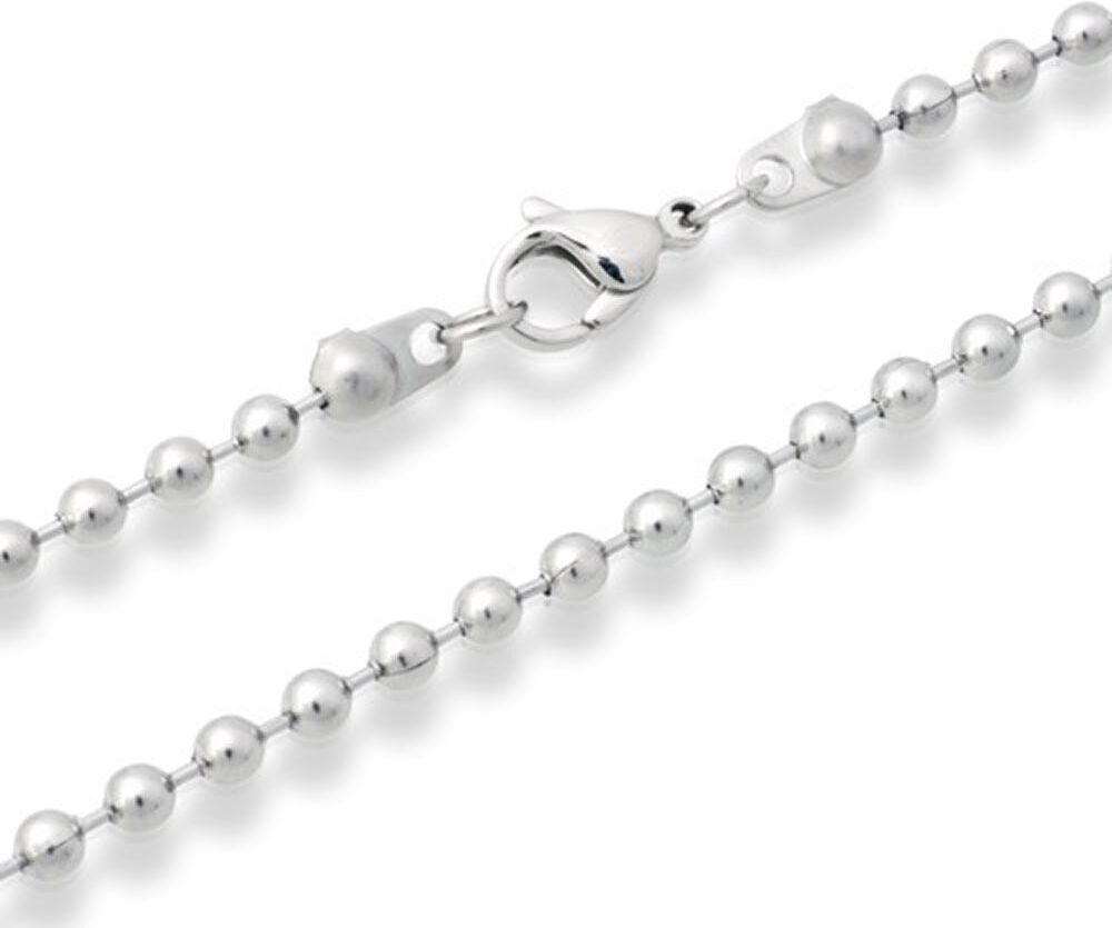 Unique Dog-Tag Anhänger inkl Kette & Lasergravur silber