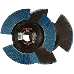 Rhodius, Schleifmittel, Fächerschleifscheiben Ø115mm K80 5er Pack (80)