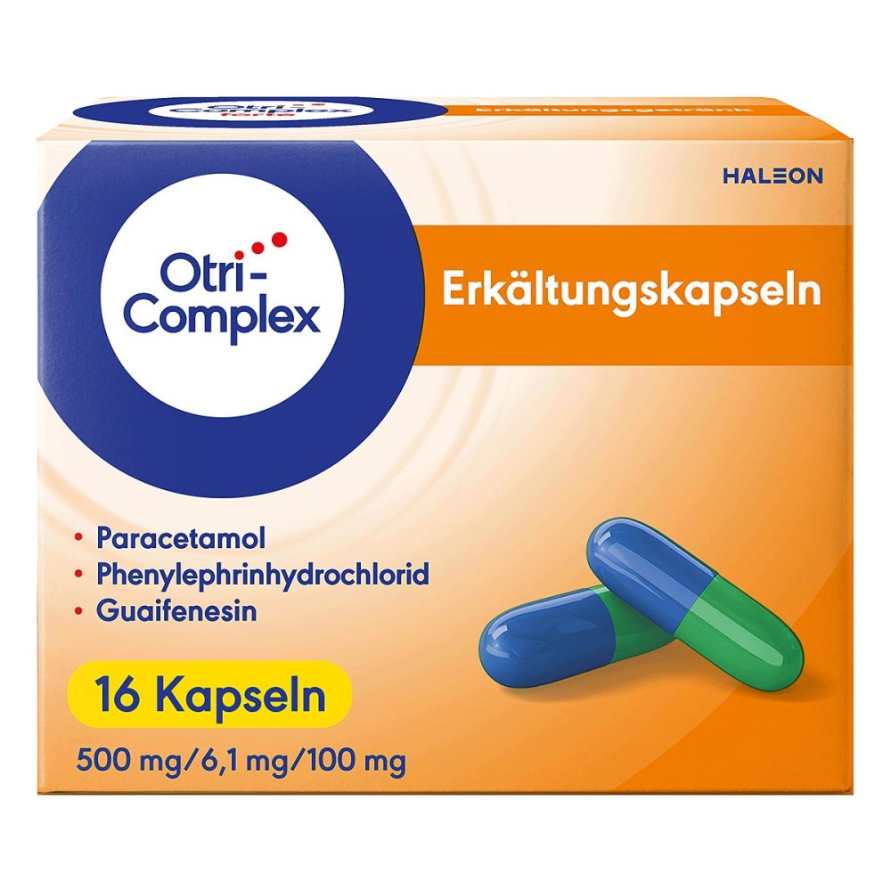Haleon Germany GmbH OtriComplex Erkältungskapseln 19077815