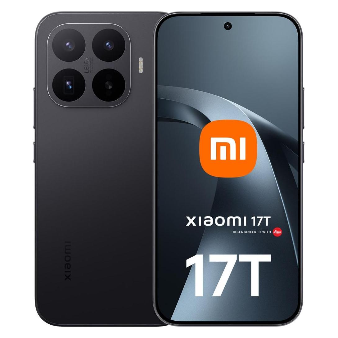 Xiaomi 17T (512 GB, Black, 6.59", Dual SIM, 5G) (MZB0NOMEU)