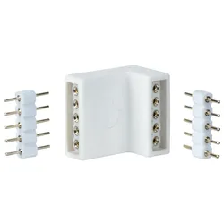 PLM 70615 - Eckverbinder für LED-Streifen MaxLED, 4er-Pack