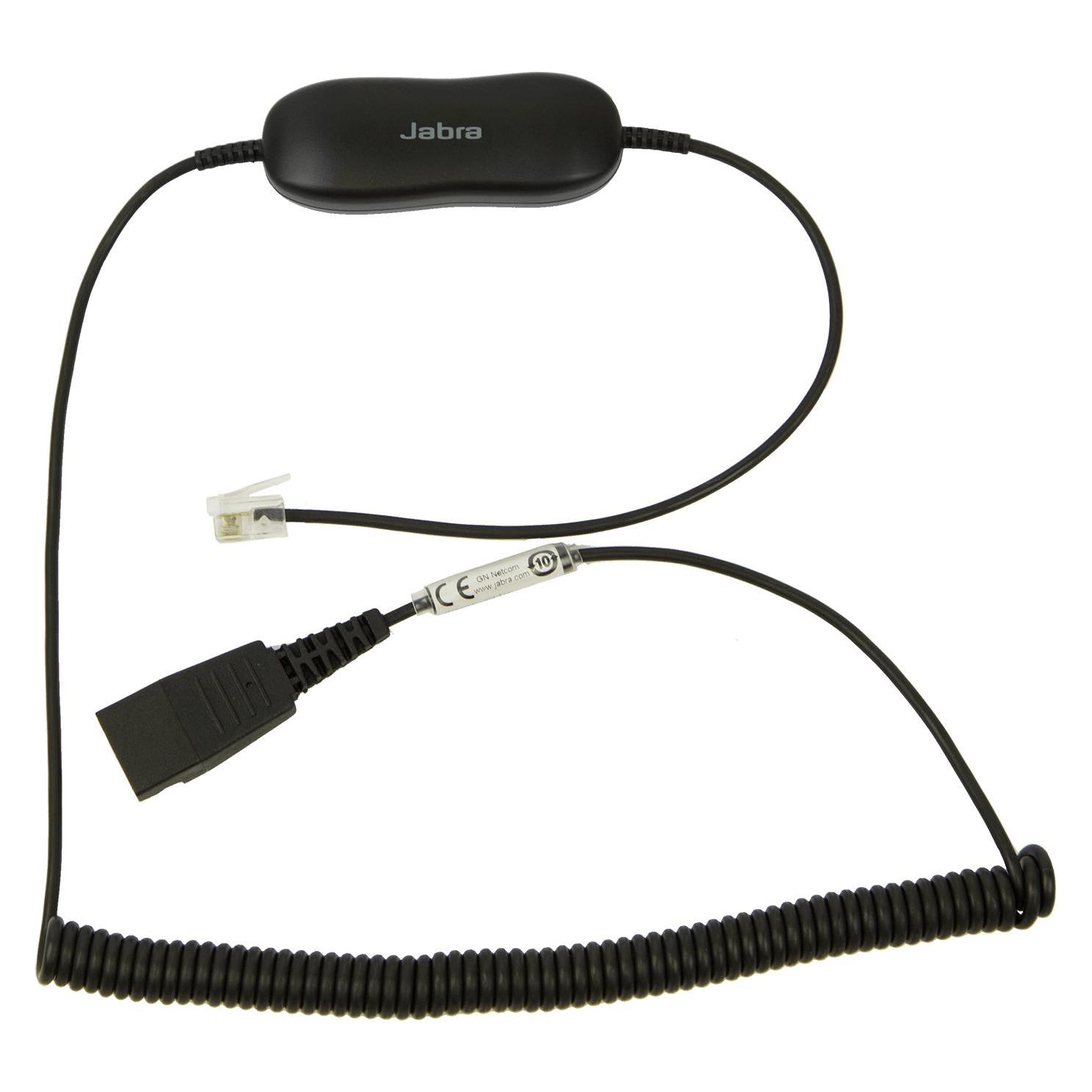 Jabra Cable Qd To Rj9 Spiral (88001-04)