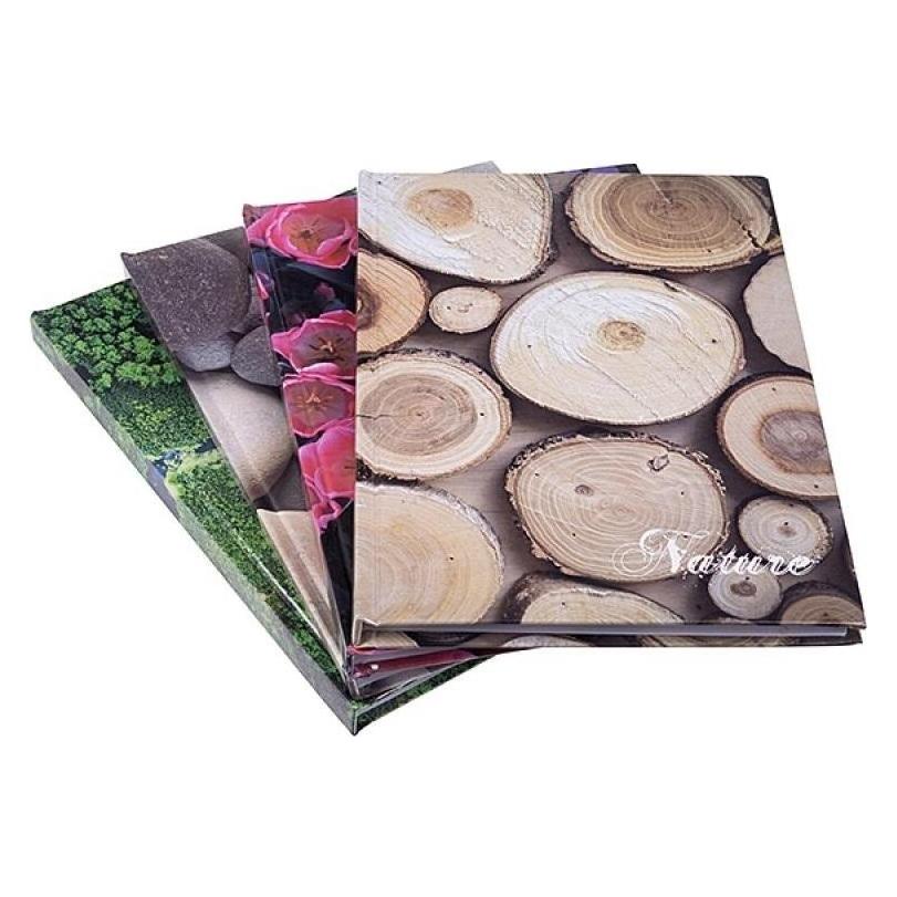 Herlitz Notizbuch A4/96K Nature Line (5 Stück) (A4, Liniert, Harter Einband) (49042317)