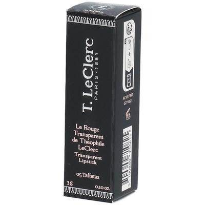 T.LeClerc Rouge A Levres Transparent - 05 Taffeetas 3g 3 g Make up