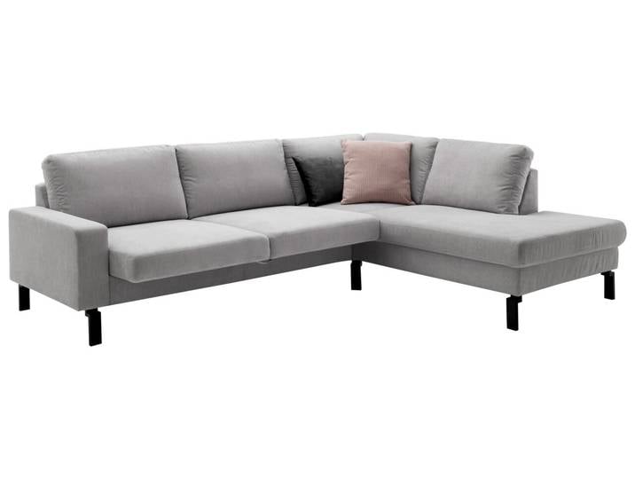 Pure Home Lifestyle Ecksofa PURE SYSTEM BASIC, silber, Stoff