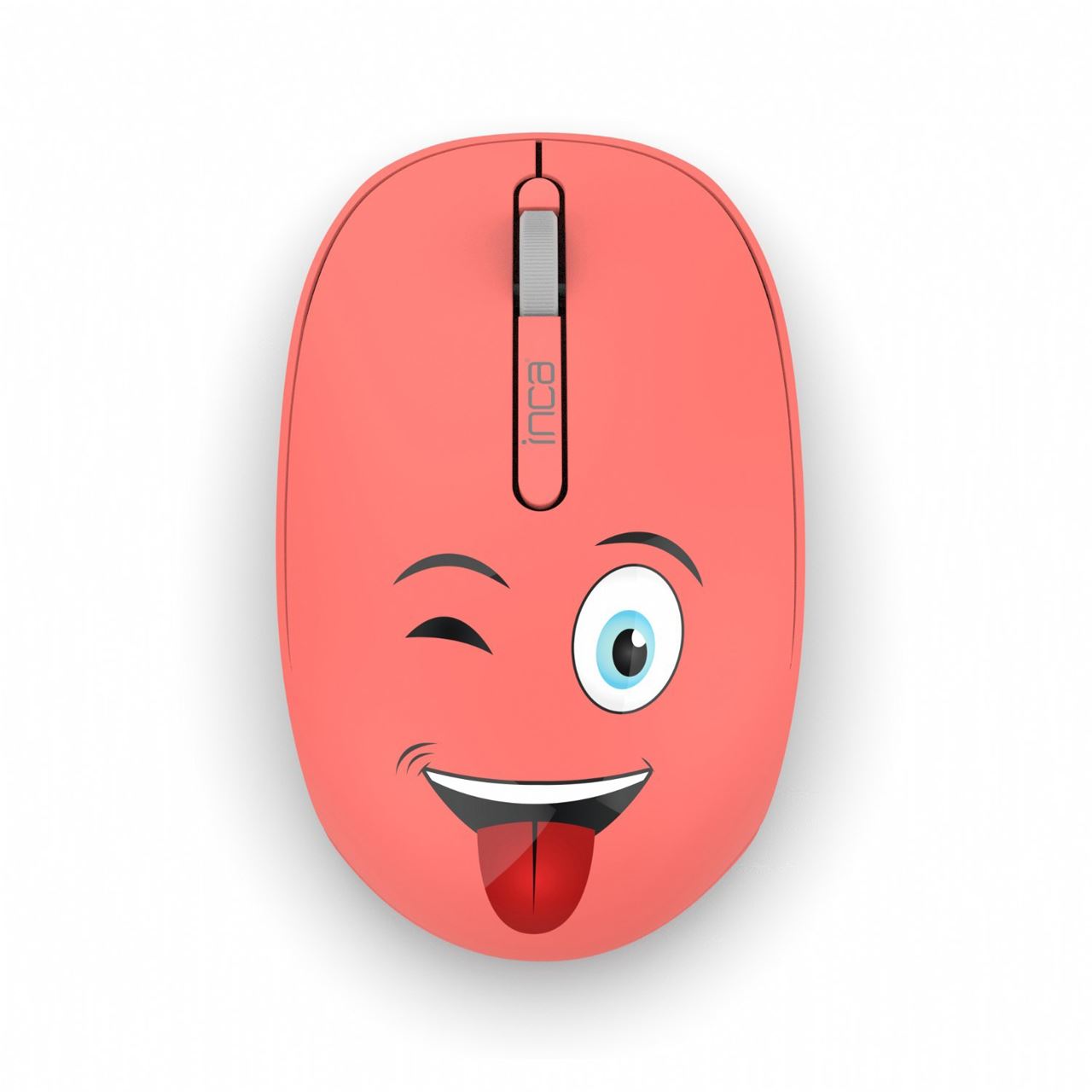 INCA Wrls Maus 1200DPI/3Tasten/2.4GHzUSB-A WEENY Emoji or