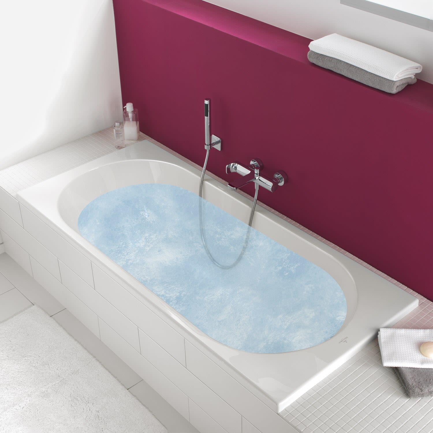 Villeroy & Boch O.novo Solo Badewanne 170 x 70 cm, Special Combi Pool Active, Technik Position 2