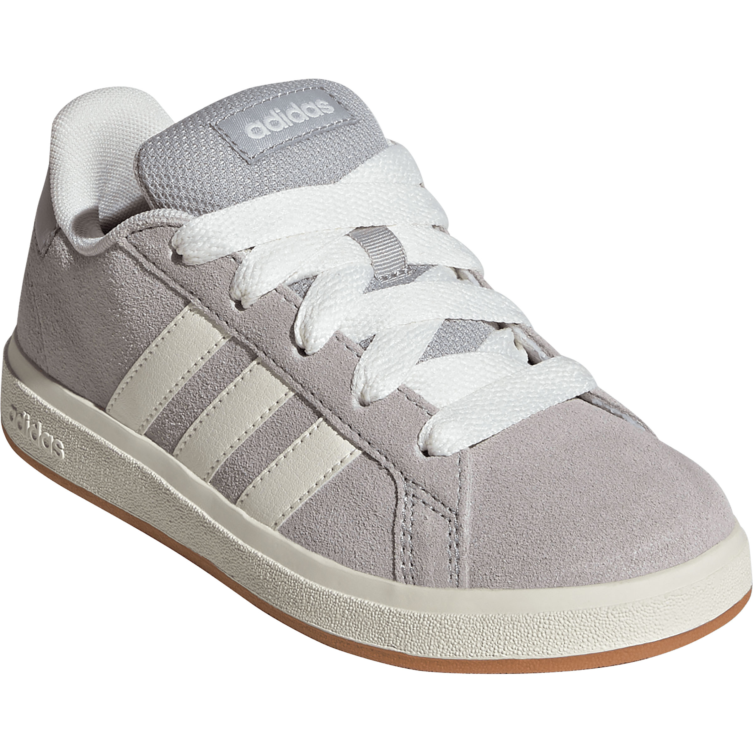 adidas Grand Court 00s Kids Kinder Freizeitschuhe beige Größe 33 Lifestyle Widerstandsfähig