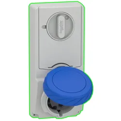 Schneider Electric 82192 Anbausteckdose verriegelt, 32A, 2p+E, 200-250 V AC, IP65
