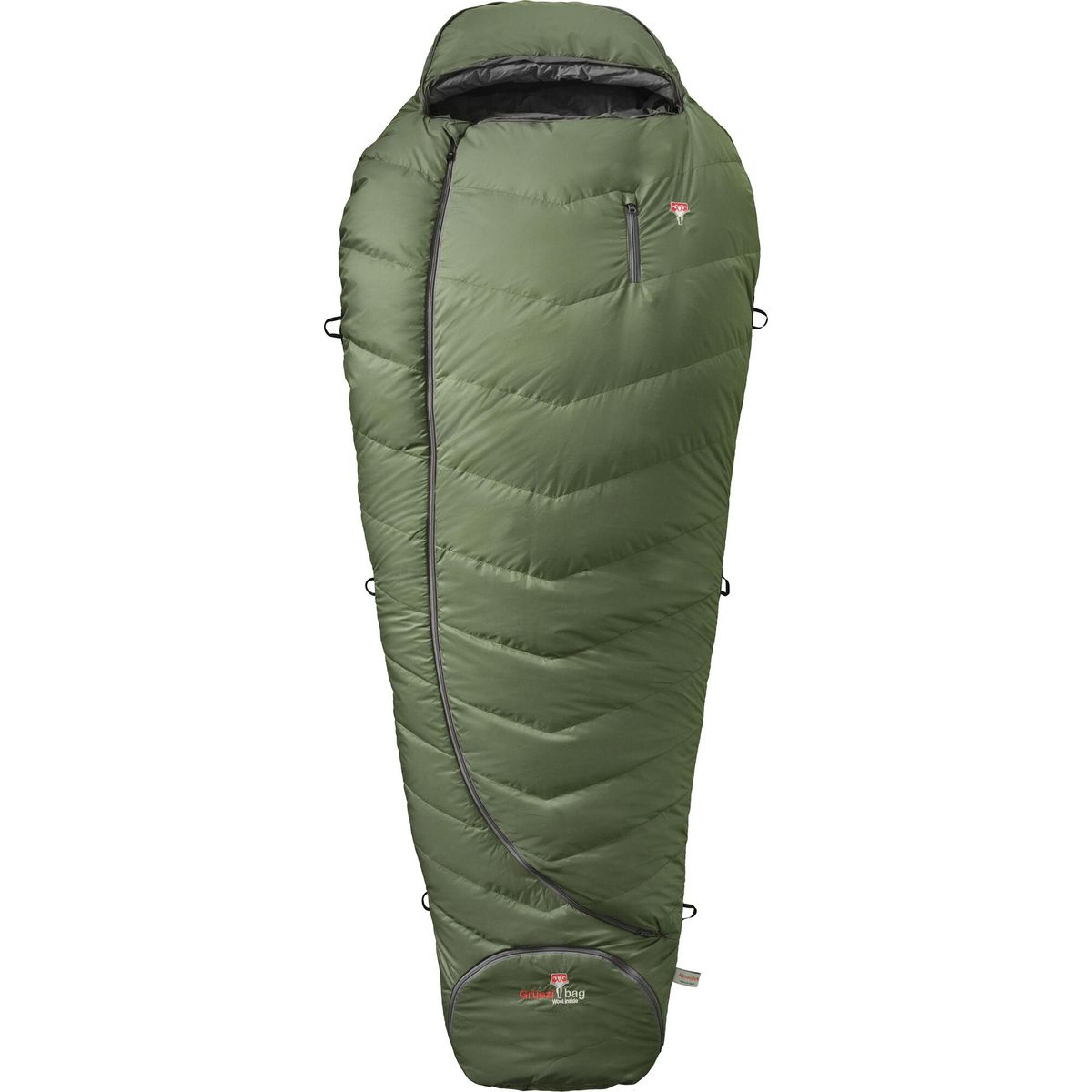 Grüezi Bag Wolle Survival Ice XXL Wide greenery (3012) 205 9243-3012-205
