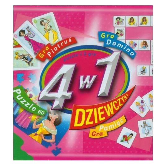 Alexander 4in1 game set for girls (Multilingual, 1 - 5 Spieler) (0562)