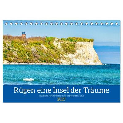 Rügen eine Insel der Träume (Tischkalender 2027 DIN A5 quer), CALVENDO Monatskalender