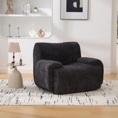 "GDFStudio - 42"" Modern Chenille Boneless Oversized Deep Seat Single Accent Chair"