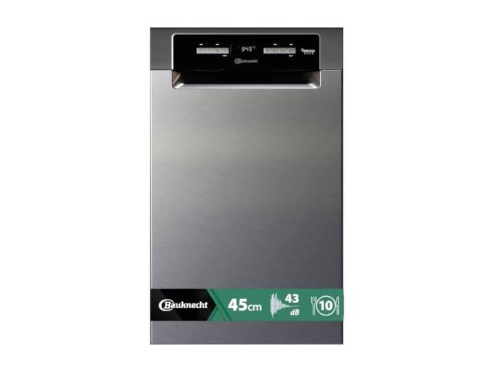 Bauknecht BSUO 3O33 PF X Unterbau-Geschirrspüler 45 cm, 10 Maßgedecke, 45 cm