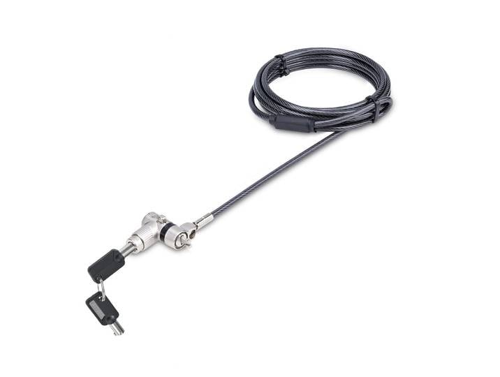 StarTech.com Câble Antivol pour Ordinateur Portable de 2m - Câble de Sécurité pour PC Compatible avec Noble Wedge/Nano/K-Slot, Câble de Verrouillage à