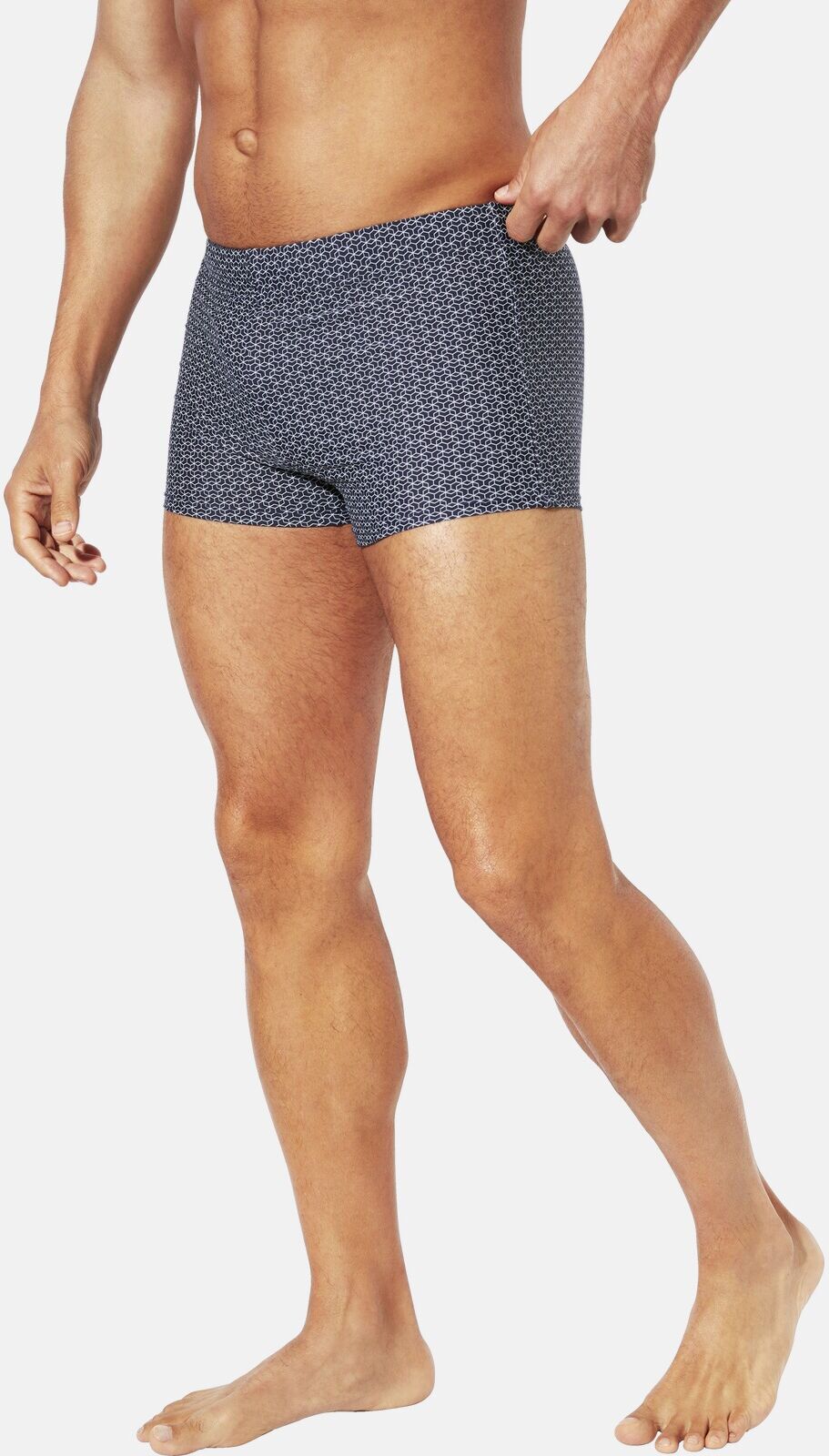 Badeshorts BABISTA "2er Pack Badehosen BELMIR", Herren, Gr. M, weit, blau (dunkelblau), Obermaterial: 80% Polyamid ECONYL PA ECONYL. 20% Elasthan EL., Badehosen Badeshorts