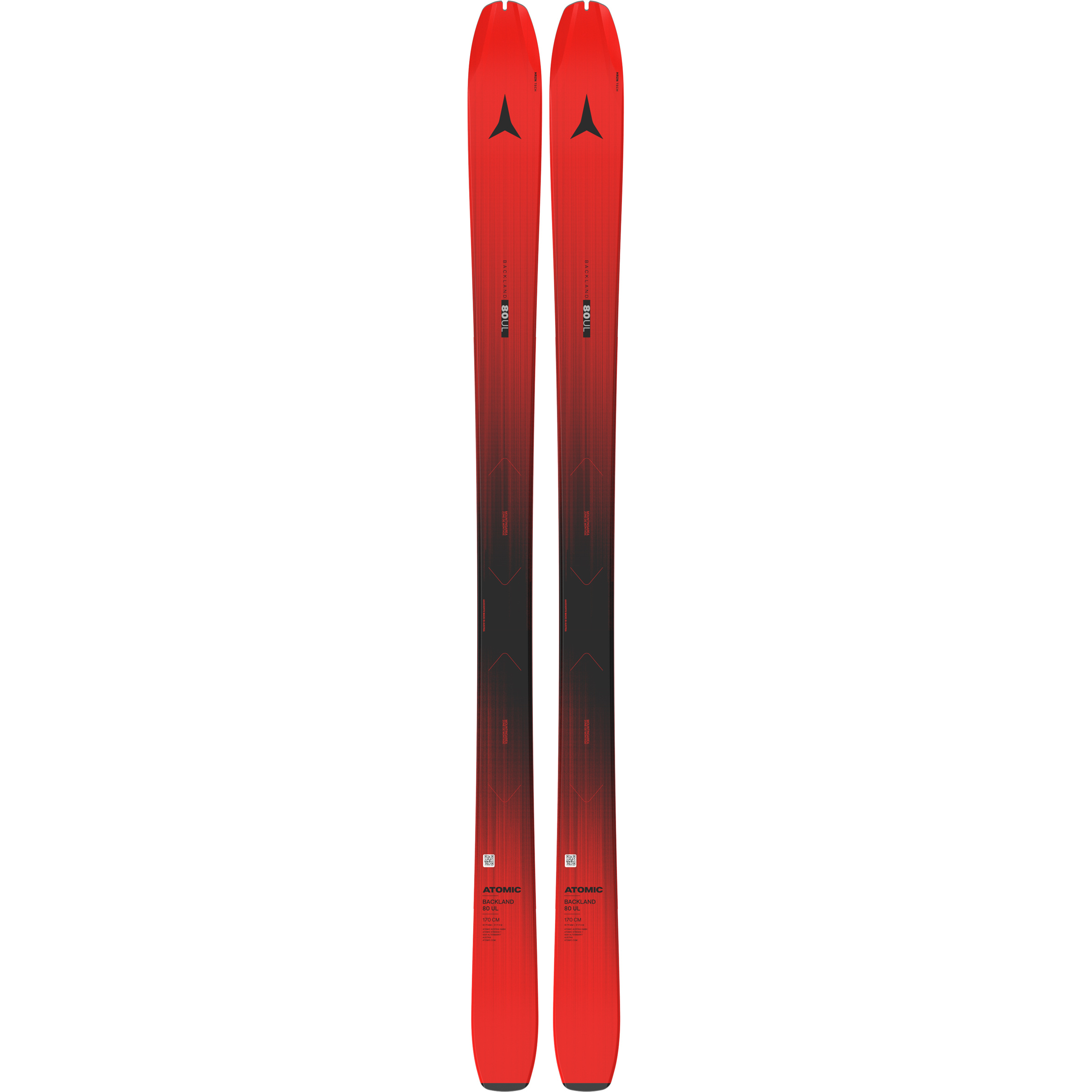 Atomic Backland 80 Ul Tourenski 26/27 Tourenski weiss Größe 163CM Trekking