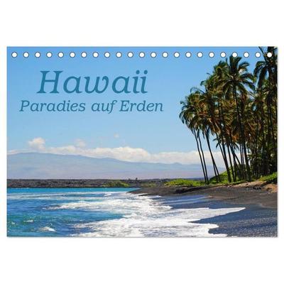 Hawaii Paradies auf Erden (Tischkalender 2027 DIN A5 quer), CALVENDO Monatskalender