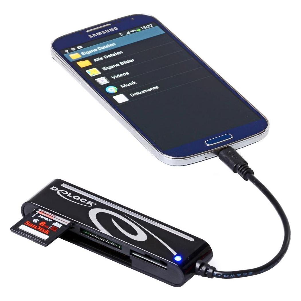 Delock All in 1 MicroUSB Card Reader Extern (Micro USB) (91732)