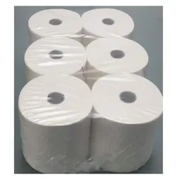 Hygostar Handtuchrolle, 2-lagig, hochweiss 100% Zellstoff, nicht perforiert, Breite: 200 mm, Haushaltspapier, Weiss