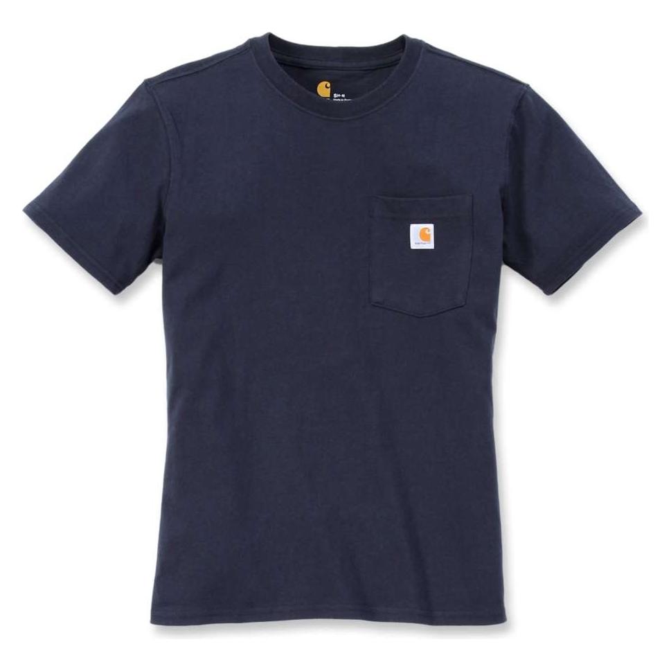 Carhartt Women's Loose Fit Heavyweight S/S Pocket Cotton (XS) (.103067.412.S003)