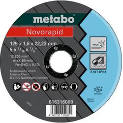 Metabo 616316000 Trennscheibe 125 mm 25 St. Blech