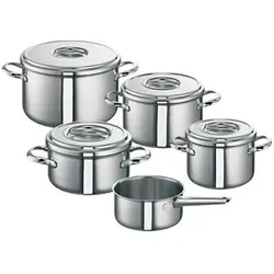 Schulte-Ufer Romana, Pfannenset + Topfset, Silber