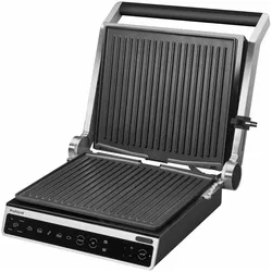 Amica ProfiGrill GK 5011, Kontaktgrill, Silber