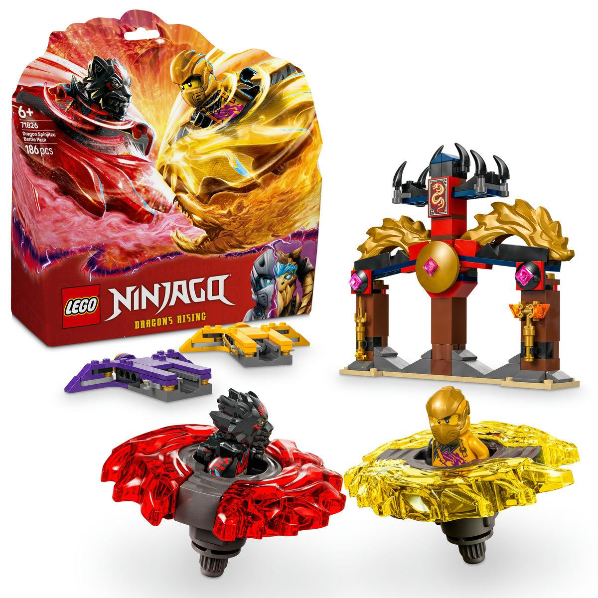 LEGO NINJAGO Spinjitzu-dragonvechtset 71826