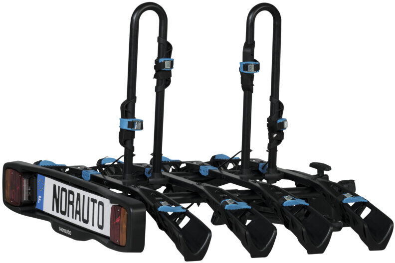 Porte-vélos Sur Attelage Norauto Deck 100-4 Pour 4 Vélos