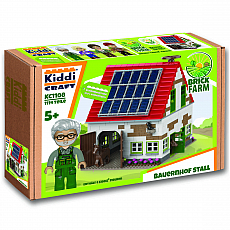 KiddiCraft Brickfarm - Bauernhof Stall - deutsch 300436