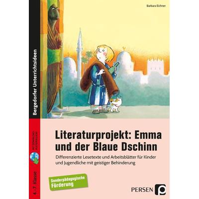 Literaturprojekt: Emma und der Blaue Dschinn, Set von Barbara Eichner, Persen Verlag in der AAP Lehrerwelt GmbH, 978-3-403-20755-9